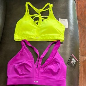 Bundle of 2 . Victoria secret sport bras size medium!